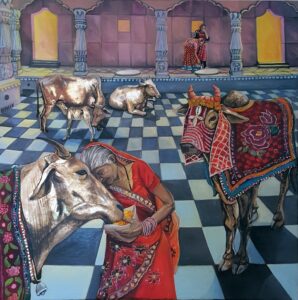 KRUCZKOWSKA-KRÓL Iwa - Sen o złotych krowach, z cyklu Podróż do Indii