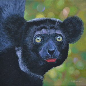 LIPECKA-BOCHEŃSKA Regina - Indri (z cyklu Madagaskar)